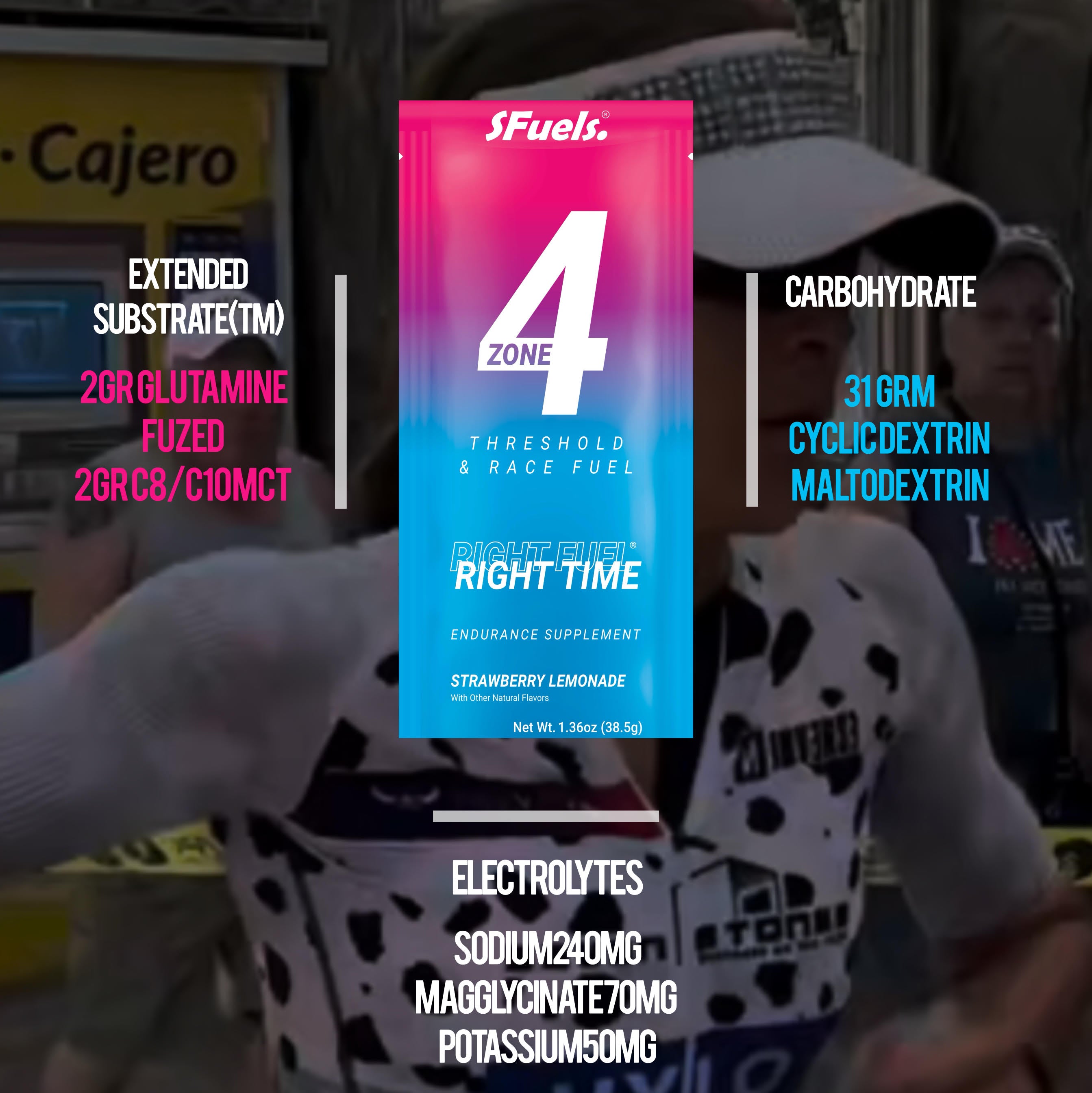 SFuels Zone 4 High Intensity Training and Racing Fuel