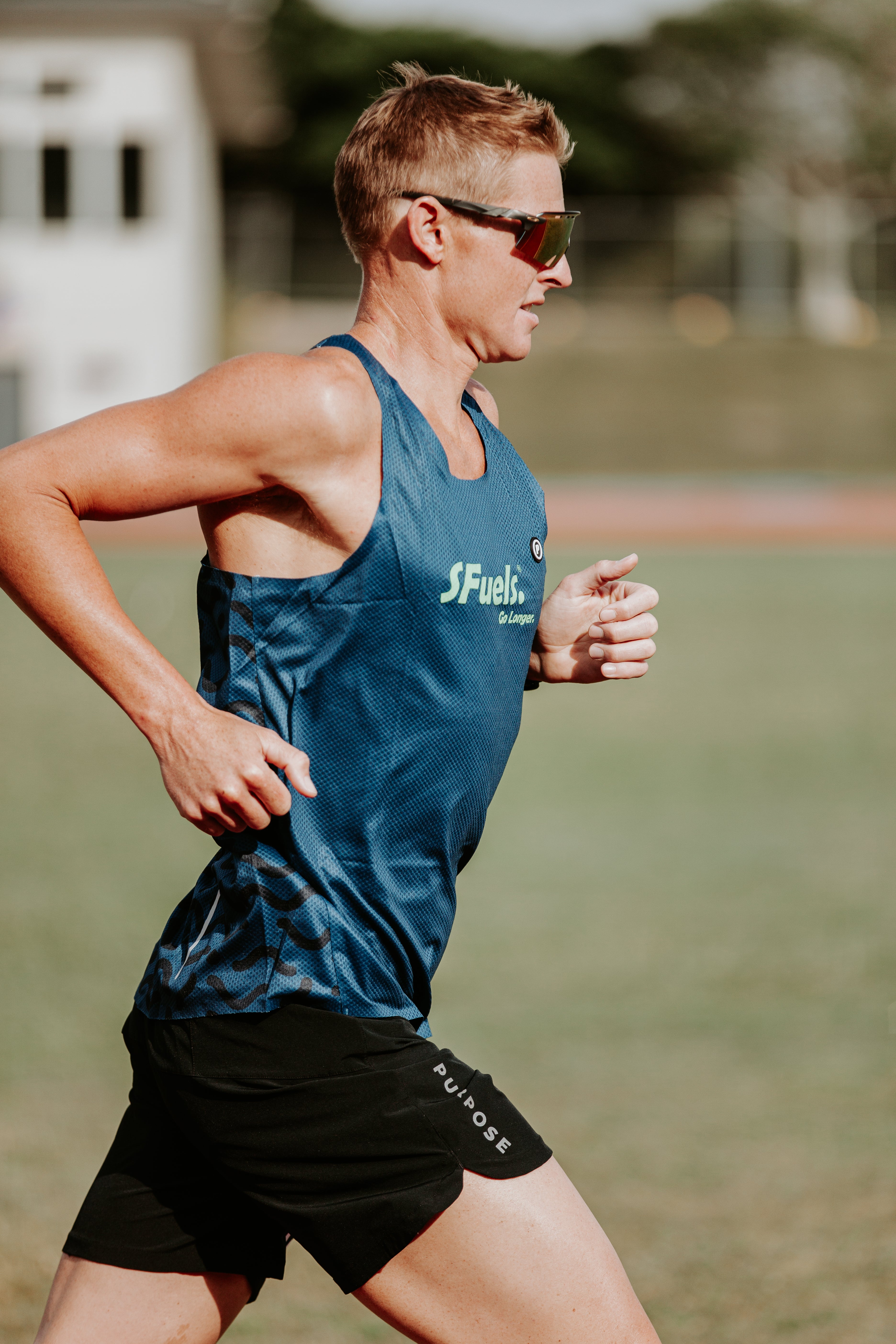 SFuels NITRO Singlet - made with HYPERMESH PRO Fabric.