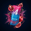 S Fuels Zone 4 endurance supplement package with pomegranate pack on a dark background
